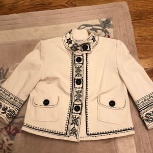 Ladies embroidered jacket
